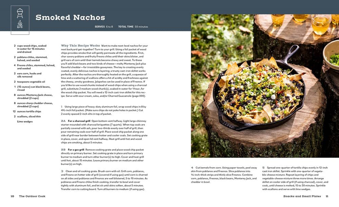 The Outdoor Cook: How to Cook Anything outside Using Your Grill