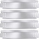 Grill Heat Plate Parts for Home Depot Nexgrill 720-0830H, 720-0888N, 720-0888, 720-0864, 720-0896B, Stainless Steel Grill Heat Tent, Burner Cover, Flame Tamer for 4 Burner Members Mark 720-0830G
