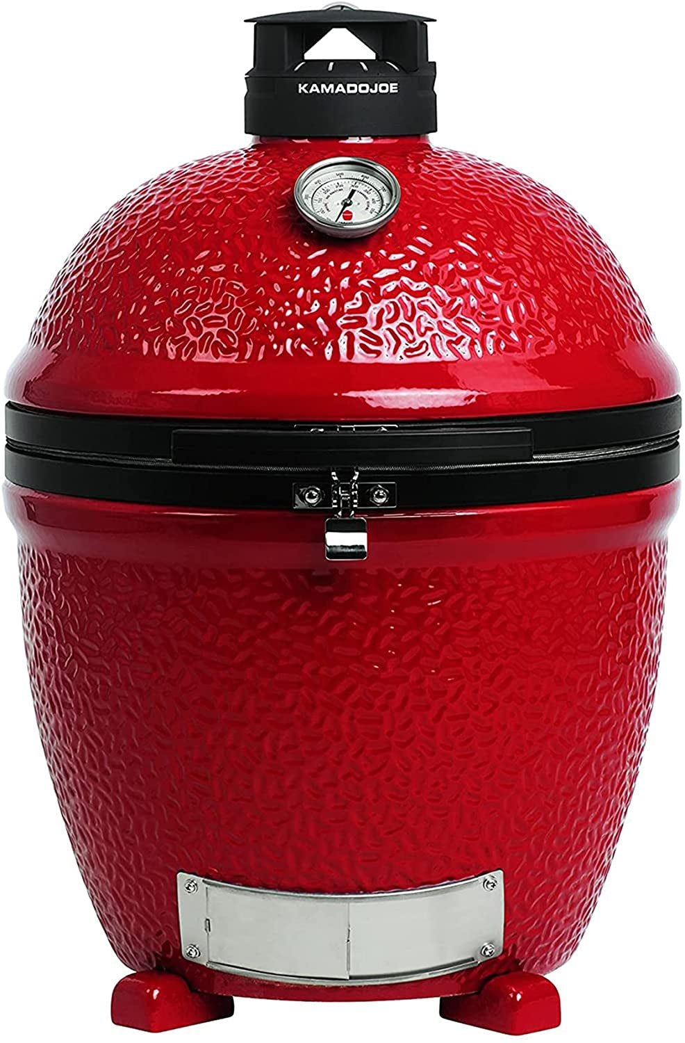 Kamado Joe KJ23NRHC Classic Joe II Stand Alone 18 Inch Charcoal Grill, Blaze Red