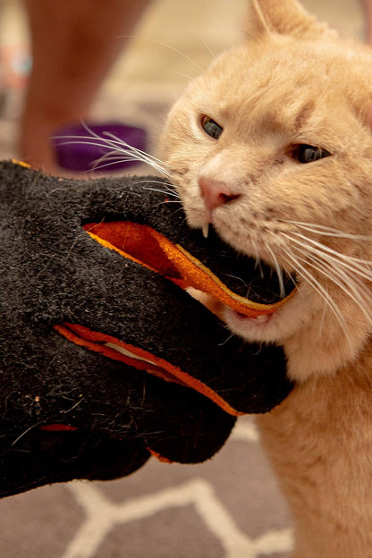 14.5" Long Premium Leather Gloves, BBQ Gloves, Grill and Fireplace Gloves, Cotton Lining with Kevlar Stitch, Heat Resistant Gloves, Animal Handling Gloves, Bite-Proof Gloves