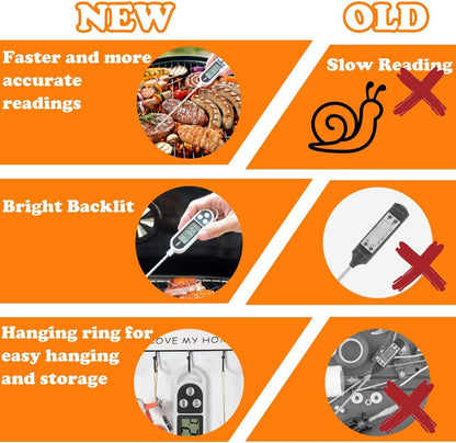 31PC BBQ Grill Accessories Set, Heavy Duty BBQ Tools Set for Men & Women Gift, Grill Utensils Kit with Scissors, Grilling Accessories with Storage Bag for Smoker, Camping Barbecue