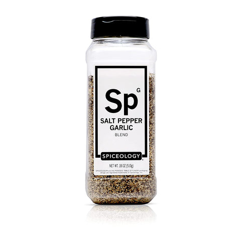 Image of Spiceology - Salt Pepper Garlic - SPG - Use On: Steak, Chicken, Hamburgers, Brisket, Turkey, Stew - BBQ Rub - Seasoned Salt - Spices and Seasonings - Grill Seasoning
