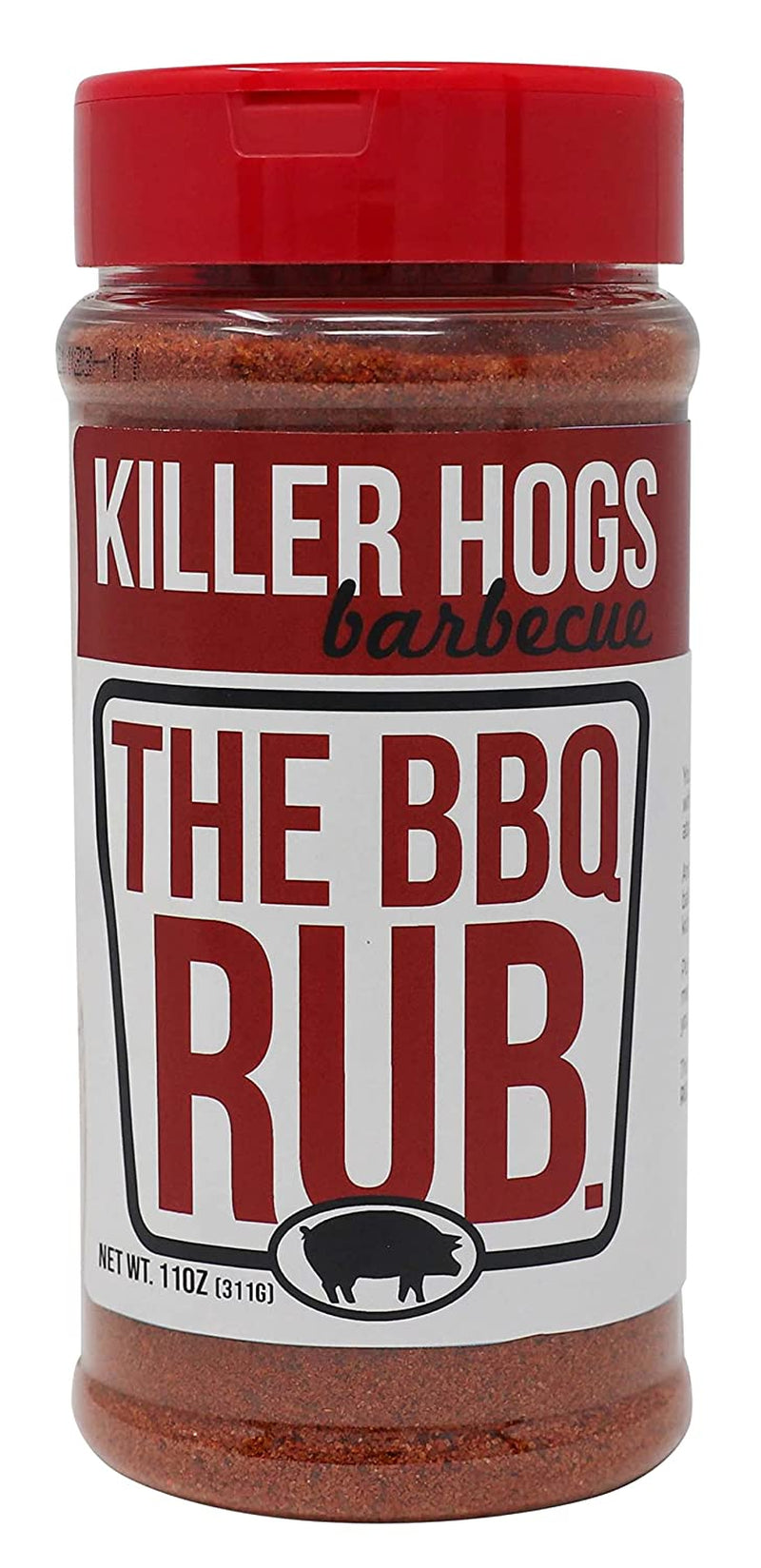 Killer Hogs the BBQ Rub | Championship Grill Seasoning for Beef, Steak, Burgers, Pork, and Chicken | 11 Ounces