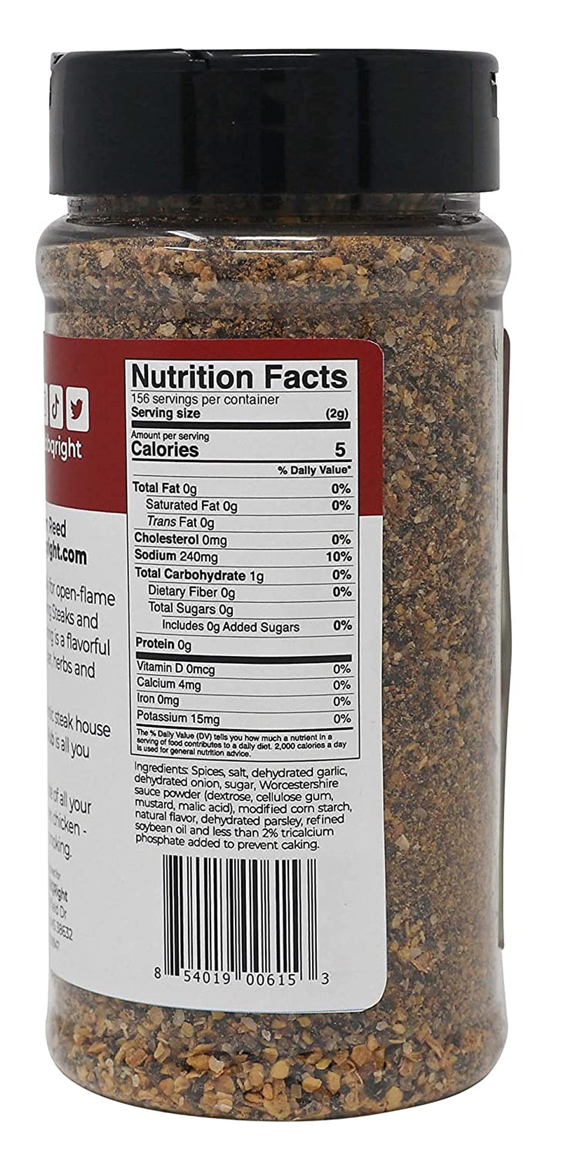 Killer Hogs Steak Rub | Championship BBQ and Grill Seasoning for Beef, Steak, Burgers, and Chops | Salt, Pepper, Herbs, and Spices | 11 Ounces