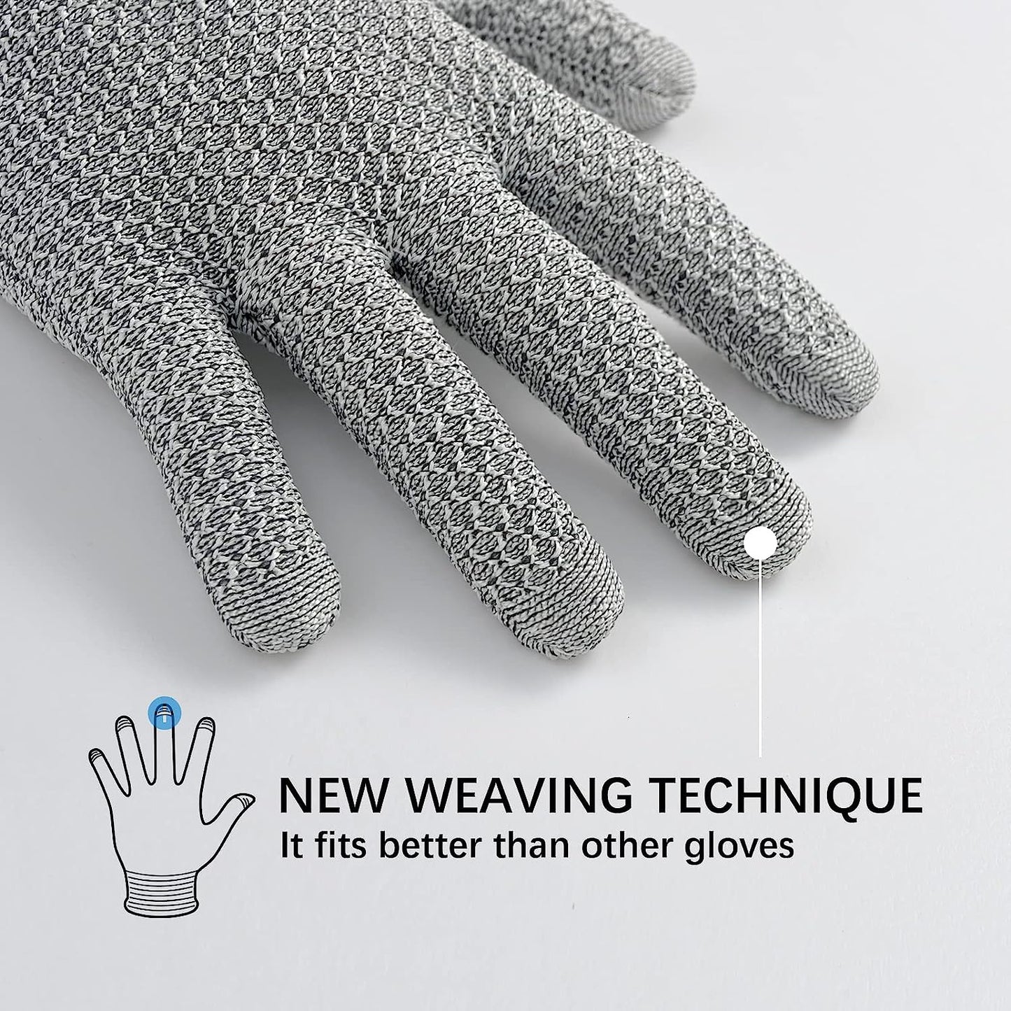 Cut Resistant Gloves, EN388 Level 5 Cut Resistant Gloves, No Cut Gloves, Cut Proof Gloves, Food Grade