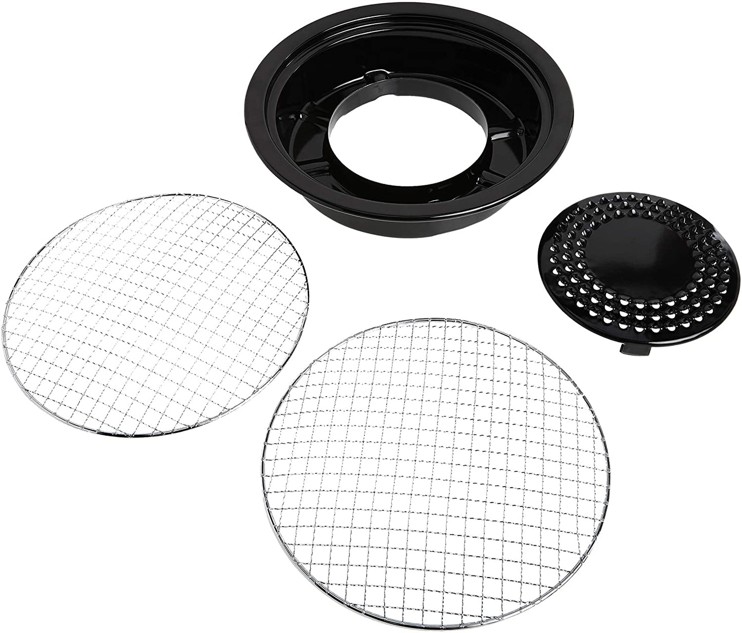 Korean Cookware Aburi Stove Top Grill Pan, Black, (CB-P-AM3)