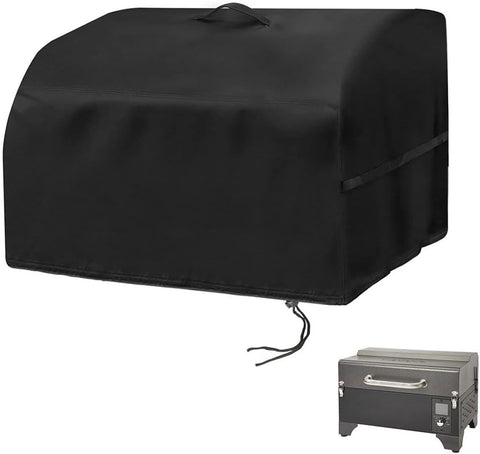 Image of Pellet Stove Cover for Cuisinart Cpg-256, Pellet Grill Cover for Cuisinart CPG-256 Portable Electric Smoker, Waterproof& Dustproof Cover for Pellet Smoker