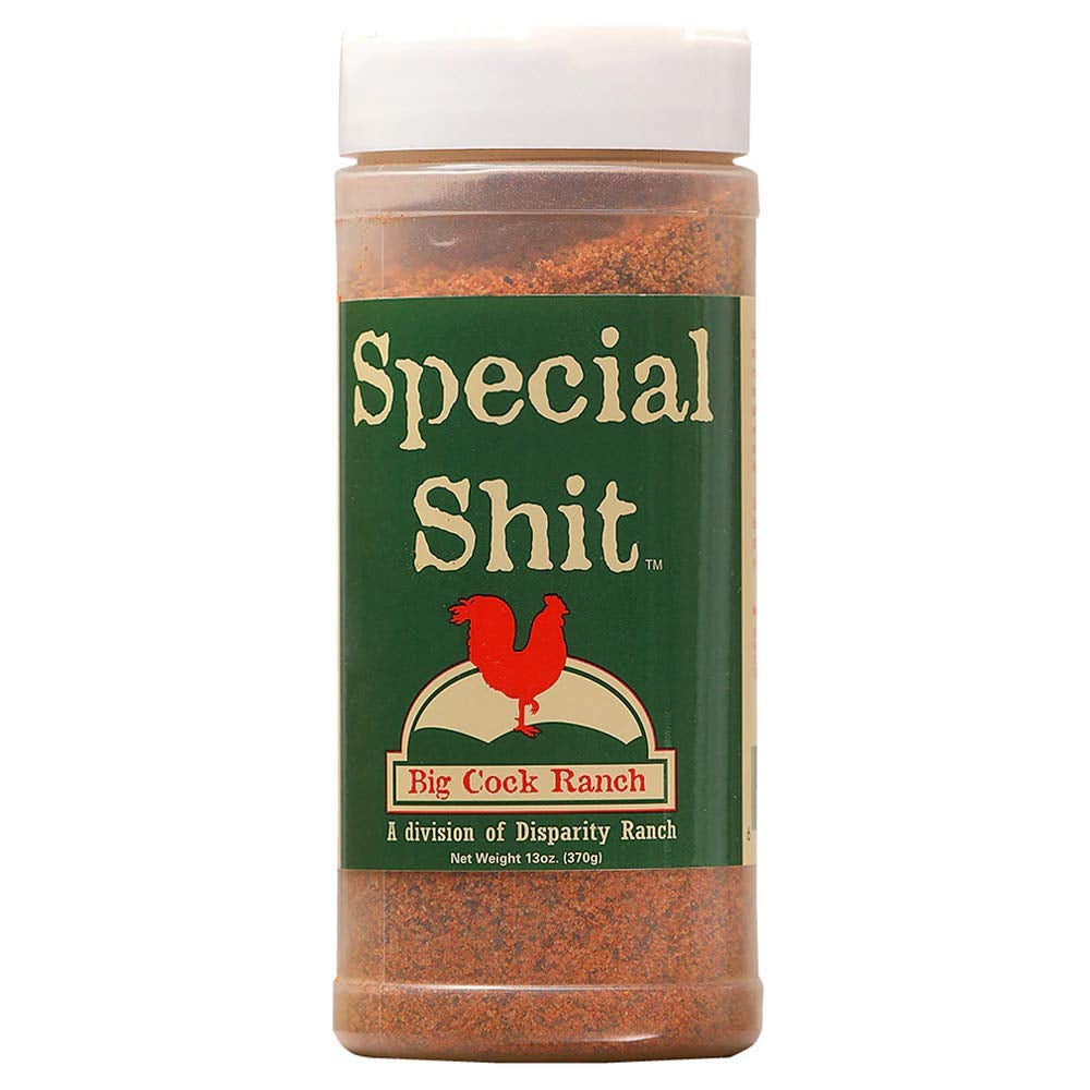 Big Cock Ranch Big 6 Sampler (Pack of 6 Seasonings with 1 Each of Bull, Special, Good, Aw, Chicken, and No)