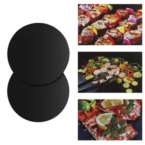 Image of 40Cm Non-Stick BBQ Grill Mat Baking Mat Cooking Grilling Sheet BBQ Tools Cooking Grilling Sheet Heatresistance Barbecue Meat Mat