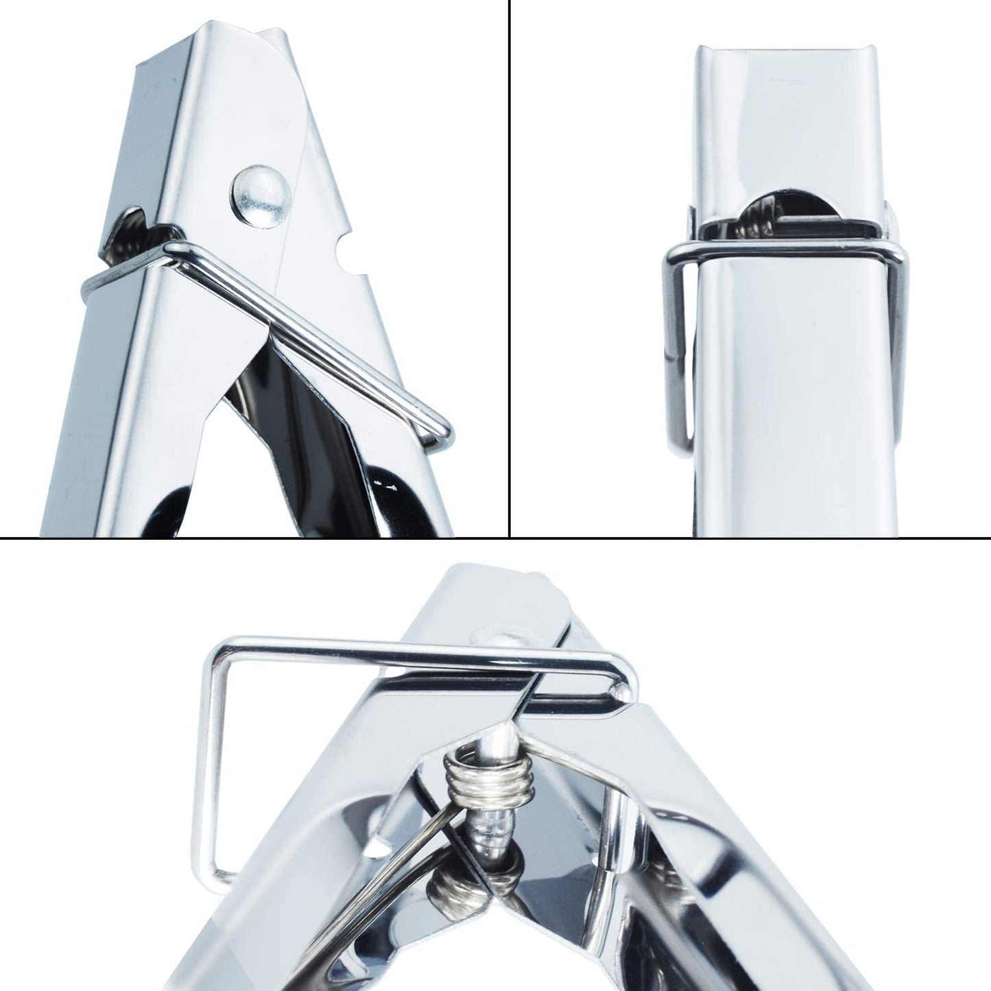 Stainless Steel Utility Food Tongs Set Kitchen Metal Tongs for Cooking Grilling Barbecue BBQ and Serving Salad (9 12 Inch 4 Pieces)