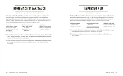 The Complete Guide to Grilling Steak Cookbook: Master the Cuts, Rubs, and Grilling Techniques