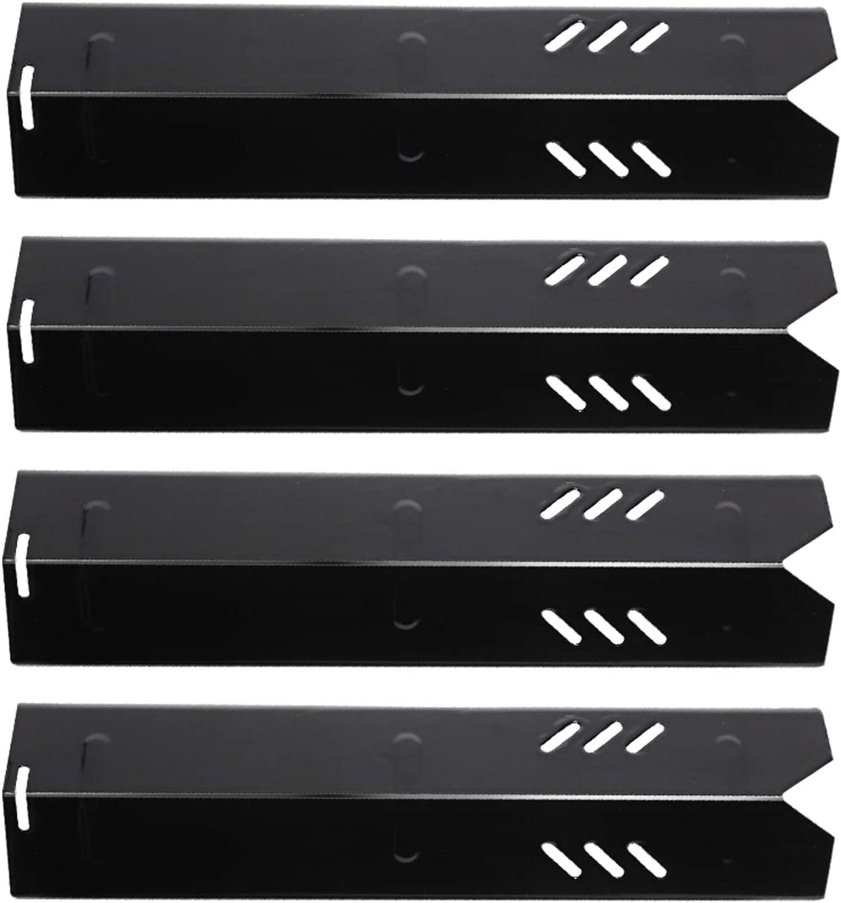 Porcelain Steel Heat Plate for Backyard Grill BY12-084-029-98, Backyard GBC1255W, Uniflame GBC1059WB, Dyna Glo DGF493BNP DGF510SBP, 15 Inch Heat Shield Tent Flame Tamer Burner Cover