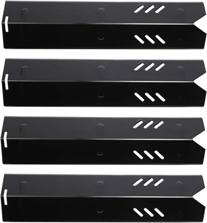 Porcelain Steel Heat Plate for Backyard Grill BY12-084-029-98, Backyard GBC1255W, Uniflame GBC1059WB, Dyna Glo DGF493BNP DGF510SBP, 15 Inch Heat Shield Tent Flame Tamer Burner Cover