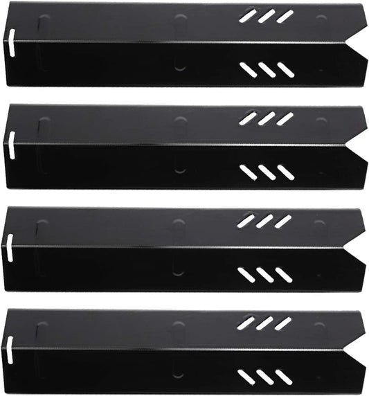 Porcelain Steel Heat Plate for Backyard Grill BY12-084-029-98, Backyard GBC1255W, Uniflame GBC1059WB, Dyna Glo DGF493BNP DGF510SBP, 15 Inch Heat Shield Tent Flame Tamer Burner Cover