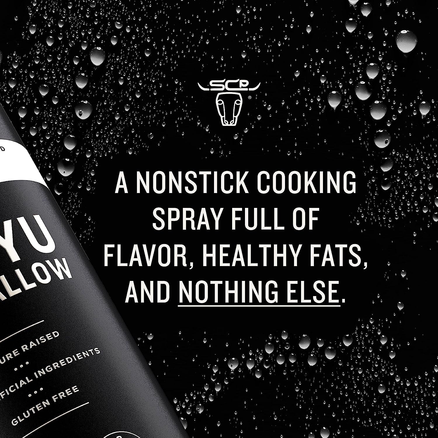 South Chicago Packing Wagyu Beef Tallow Spray, 7 Ounces Liquid, Paleo-Friendly, Keto-Friendly, 100% Pure Wagyu