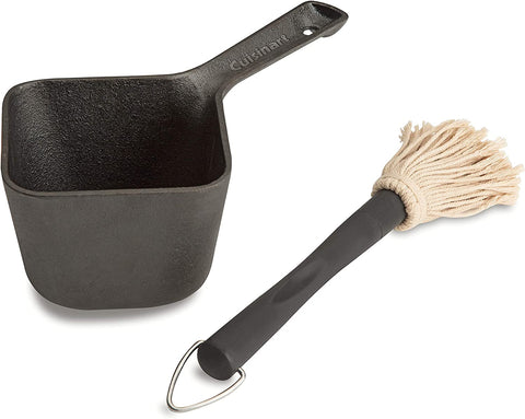 Image of CBP-300 Cast Iron Basting Pot and Brush