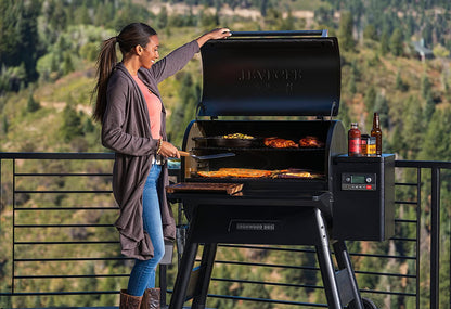 Traeger Grills Ironwood 885 Wood Pellet Grill and Smoker with WIFI Smart Home Technology, Black
