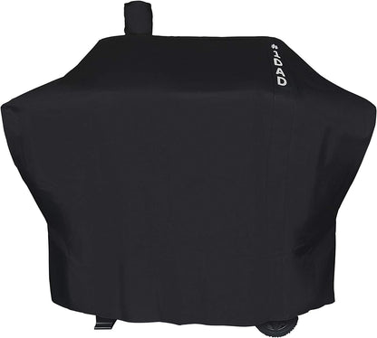 Smoker Grill Cover Sized for Char-Griller Charcoal Grill 2190 Heavy Duty Waterproof Patio 600D Canvas Barbeque BBQ Grill Cover