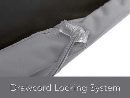 Covermates Island Grill Cover – Weather Resistant Polyester, Adjustable Drawcord, Mesh Vent, Grill and Heating-Charcoal