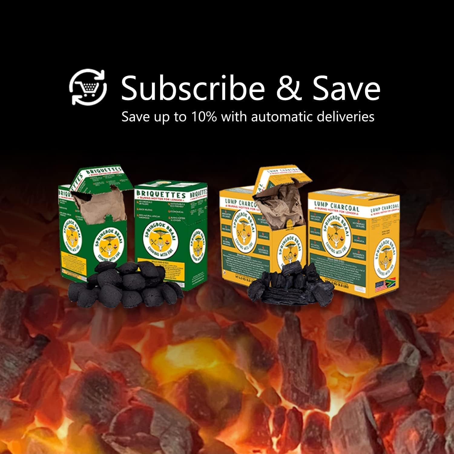 Premium Quality Lump Charcoal for Grilling - Hardwood Lump Charcoal for Smoker, Outdoor BBQ Grill - BBQ, Grilling, Outdoor, Natural, High Heat, Long Lasting Acacia Wood - 1X8.8 Lb Box