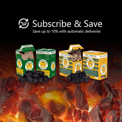 Premium Quality Lump Charcoal for Grilling - Hardwood Lump Charcoal for Smoker, Outdoor BBQ Grill - BBQ, Grilling, Outdoor, Natural, High Heat, Long Lasting Acacia Wood - 1X8.8 Lb Box