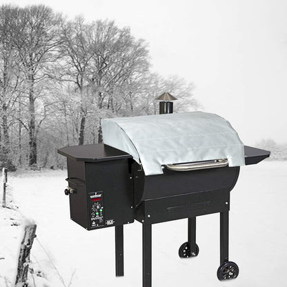 Stanbroil Insulated Blanket for Camp Chef 24" Pellet Grills, Including Smokepro DLX24, PG24BLK, PG24, PG24S, PG24LS Modles, 24 X 35.6 Inch, Gray