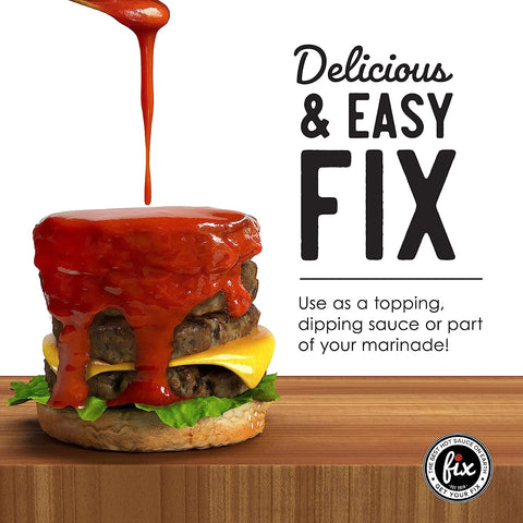 Image of Fix Hot Sauce, Sriracha Sauce – Gourmet Natural Sriracha Chili Sauce, Spicy & Bold Flavor, Non-Gmo, Vegan, Great in Pho & Ramen, Sriracha Hot Sauce - Signature Flavor, 10 Oz (1 Pack)