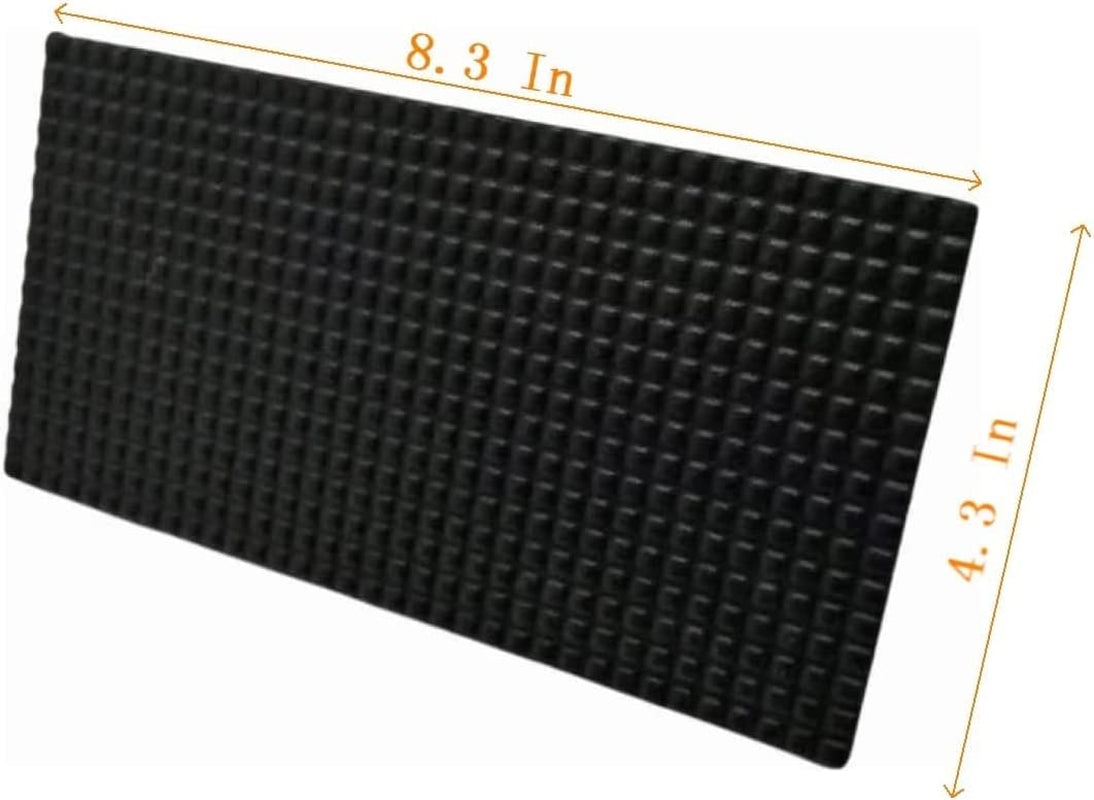 8.3"×4.3" Heavy-Duty Cast Iron Grill Press and Steak Weight with Cool-Touch Comfort-Grip Wood Handle - BBQ Accessories for Griddle, Outdoor Grill, Panini, Tortilla (2 Rectangle)