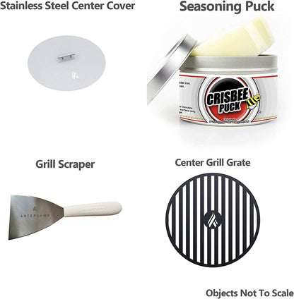 Classic 40" Grill with a Low Euro Base Home Chef Bundle with 5 Grilling Accessories.