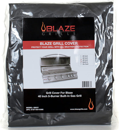 5-Burner Built-In Grill Cover
