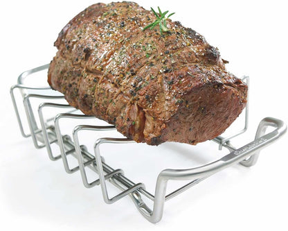 Broil King 62602 Rib Rack and Roast Support,Silver