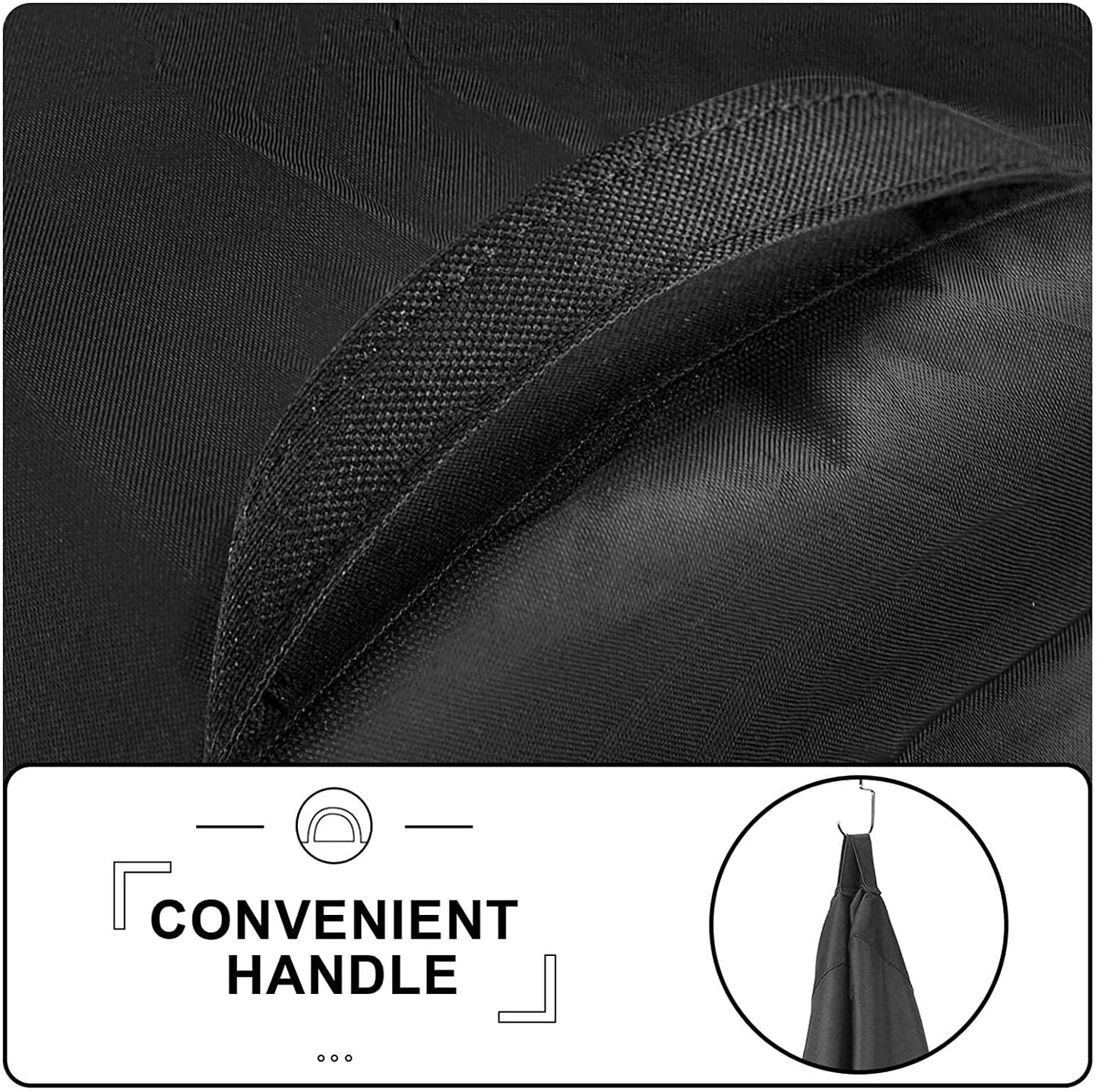 Grill Cover for Oklahoma Joe'S Longhorn Combo Grill, Anti-Fade Waterproof BBQ Cover for Oklahoma Joe'S Charcoal/Lp Gas/Smoker Combo, Fabric Handle for Easy Put on and Take Off, 600D Polyester