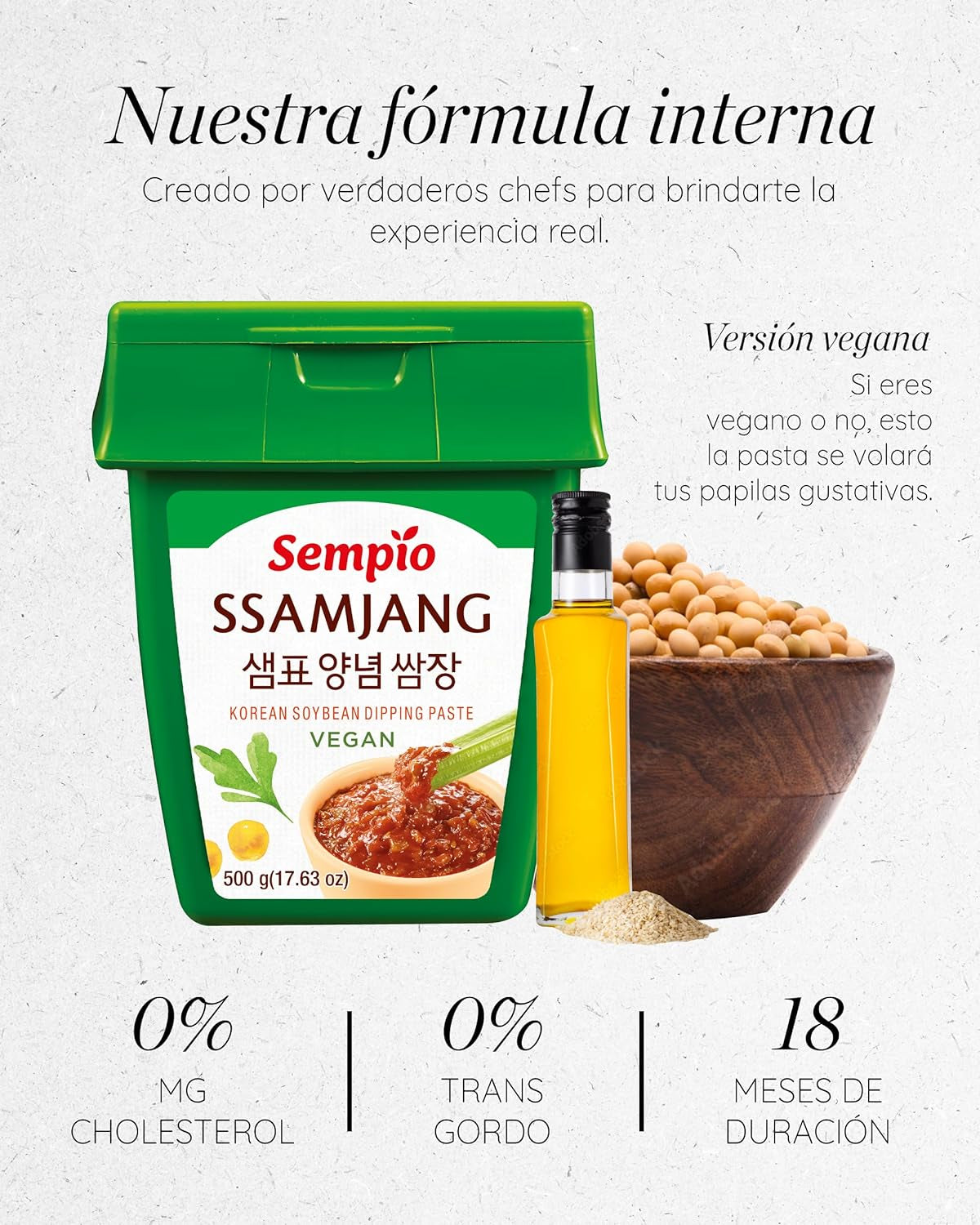 Sempio Ssamjang, Korean Soybean Dipping Paste, 500G, Korean BBQ