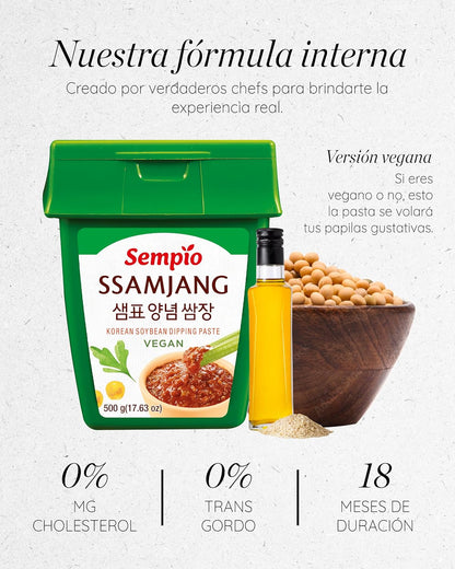 Sempio Ssamjang, Korean Soybean Dipping Paste, 500G, Korean BBQ