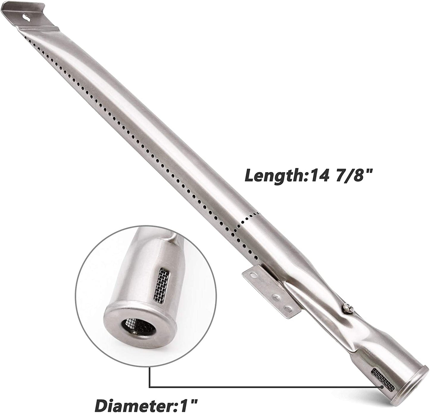 Grill Parts Kit Compatible with Nexgrill 720-0864 720-0864M 720-0830H Grills, 2 PCS Flame Tamers & Grill Igniters and Burners Replacement for Nexgrill Evolution 720-0864M Home Depo, Nexgrill 720-0864