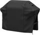 SHINESTAR Grill Cover for Weber Genesis 400 Series, Double Straps and Built-In Vents,Heavy Duty & Waterproof, Fits Grill up to 69 Inch Wide, Black