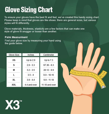 Black Nitrile Disposable Industrial-Grade Gloves 3 Mil, Latex and Powder-Free, Food-Safe, Non-Sterile, Lightly-Textured