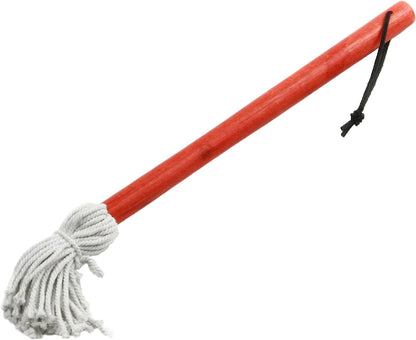 Chef Craft Select BBQ Basting Mop, 15 Inches in Length, Red/White