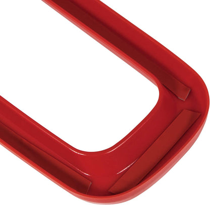 Front Grill Grille Inserts Mesh ABS Grill Guard Cover Trim Red 7Pcs for Jeep Renegade 2015 2016 2017 2018