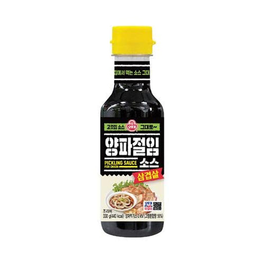 [OTTOGI] PICKLING SAUCE for ONION, Great Dipping Sauce for Korean BBQ (330G) - 1 Pack