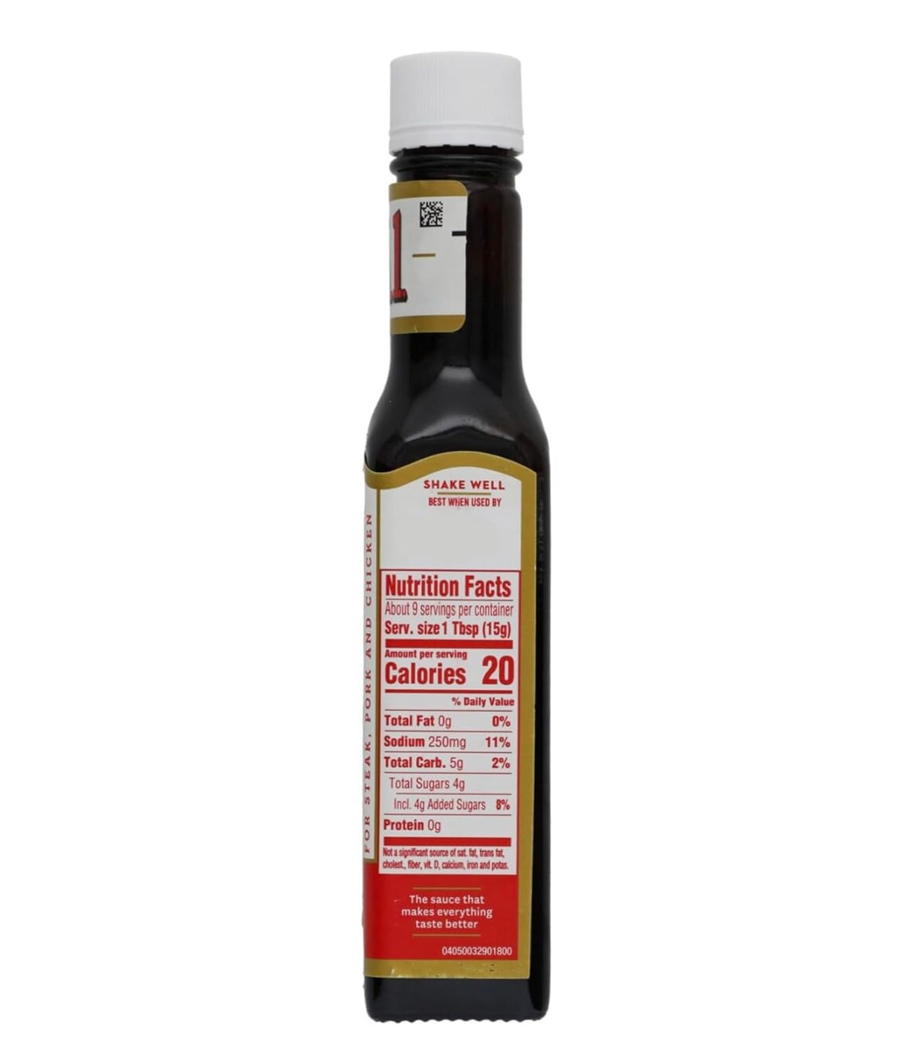 A.1. THICK & HEARTY STEAK SAUCE, 5OZ BTL, for STEAK, PORK and CHICKEN