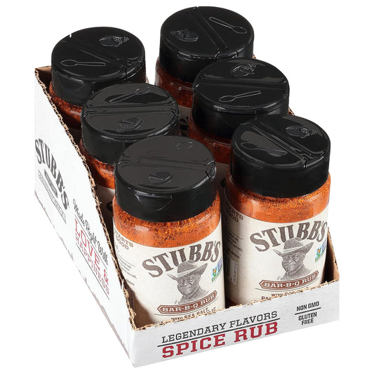 Stubb'S Bbq Rub, 4.62 Oz (Pack of 6)