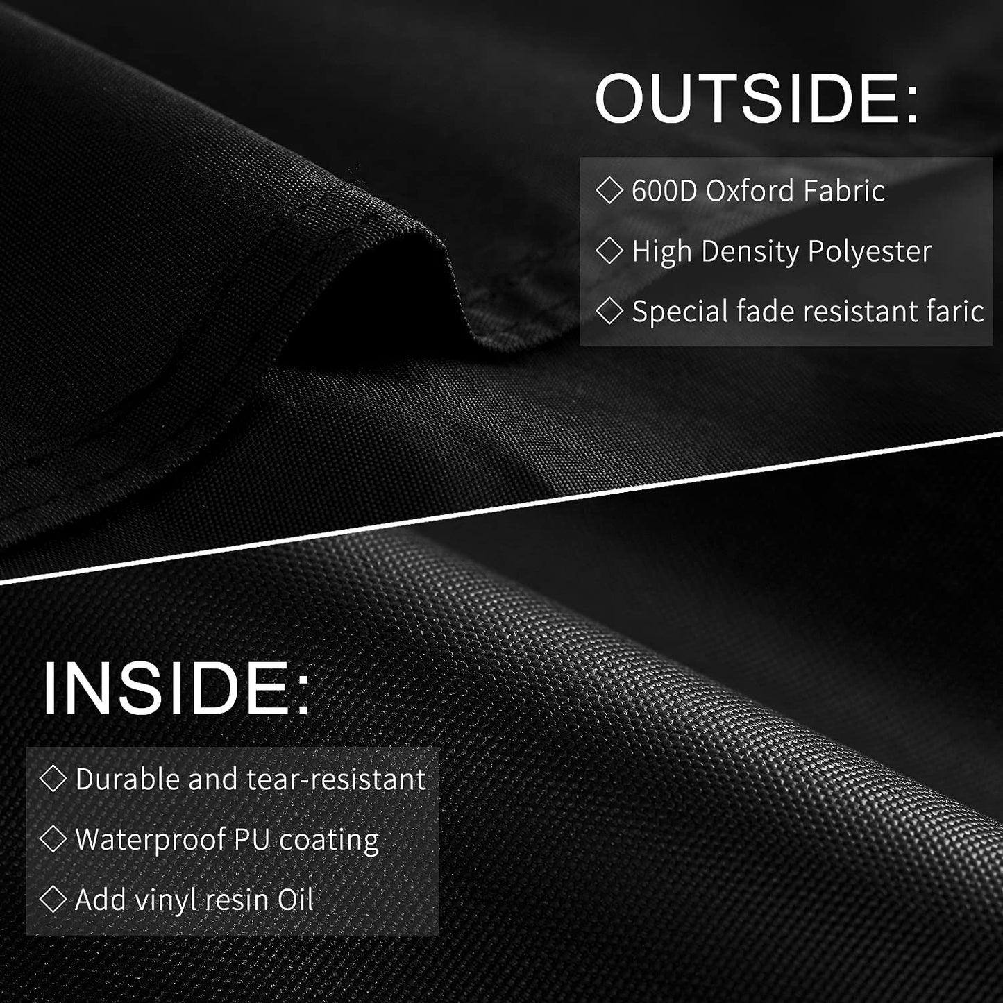 Grill Cover for Traeger 22 & Pro 575 Series Grills, Heavy Duty Waterproof Wood Pellet Grill Cover, Special Zipper Design