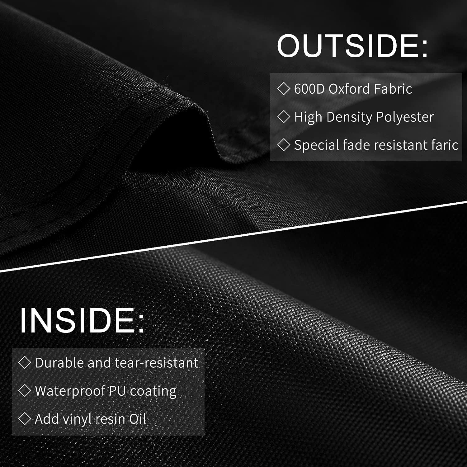 Grill Cover for Traeger 22 & Pro 575 Series Grills, Heavy Duty Waterproof Wood Pellet Grill Cover, Special Zipper Design