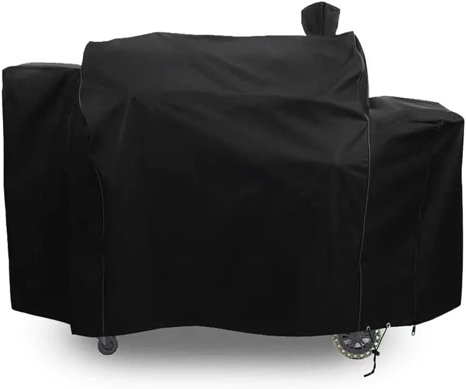Grill Cover for Pit Boss Pro Series Triple-Function Combo Grill PB1100PSC2 PB1100PSC1 Pit Boss PB1230 Sportsman 1230 Pellet/Gas Combo Grill Cover Heavy-Duty, Black, PB 67364
