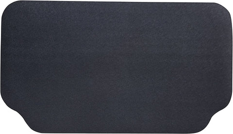 Image of under the Grill Protective Deck and Patio Mat, 36 X 56 Inches,Black
