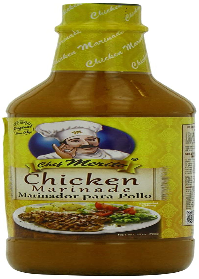 Chef Merito Marinade, Chicken, 25 Ounce