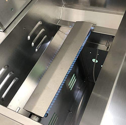 Cast Stainless Steel Grill Burner SS304 Universal BBQ Grill Burner 16.13", Compatible with 26102 23301 16516 44305 Aussie Bull Blaze Char-Broil Jenn AIR NEXGRILL Thermos Turbo Gas Grills