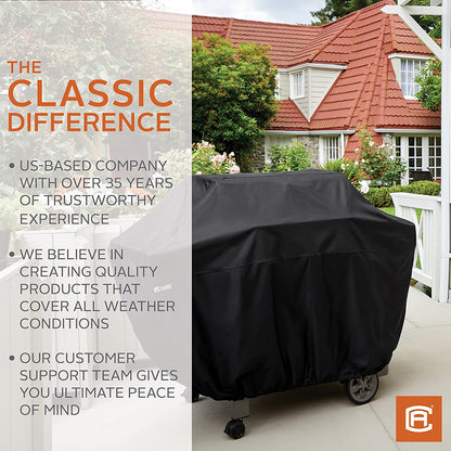 Classic Accessories Water-Resistant 52 Inch BBQ Grill Cover