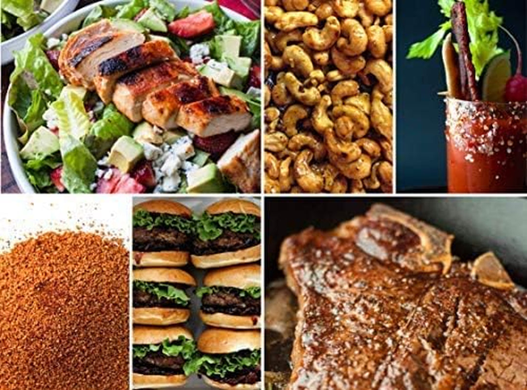 Spiceology - Smoky Honey Habanero - Sweet & Spicy BBQ Rub - Barbeque Rubs, Spice Blends and Seasonings for Smoking or Grilling - Use On: Chicken, Wings, Pork, Steak, Nuts, Butter, Bacon, or Burgers - 5.7 Oz
